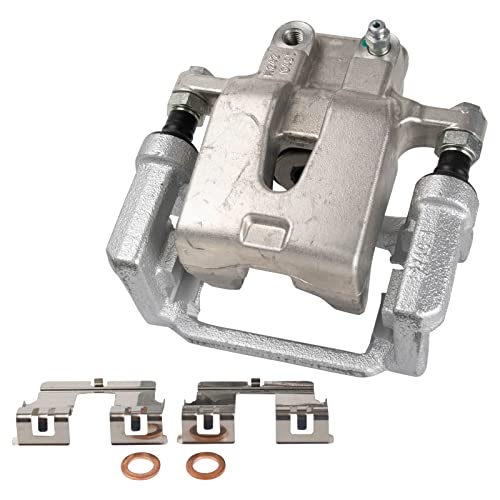 TRQ Rear Left Brake Caliper w/Bracket Drivers Side Compatible with 2005-2018 Chrysler 300 2009-2016 Dodge Challenger 2006-2016 Charger 2005-2008 Magnum - Image 1