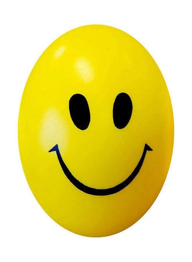 DOMUM Smiley Soft Balls Cute Funny Yellow Emoji Happy Smiley Face Squeeze Sponge Balls, Yellow Emoji Face Fun Ball, Stress Relief Ball (Pack of 4). - Image 5