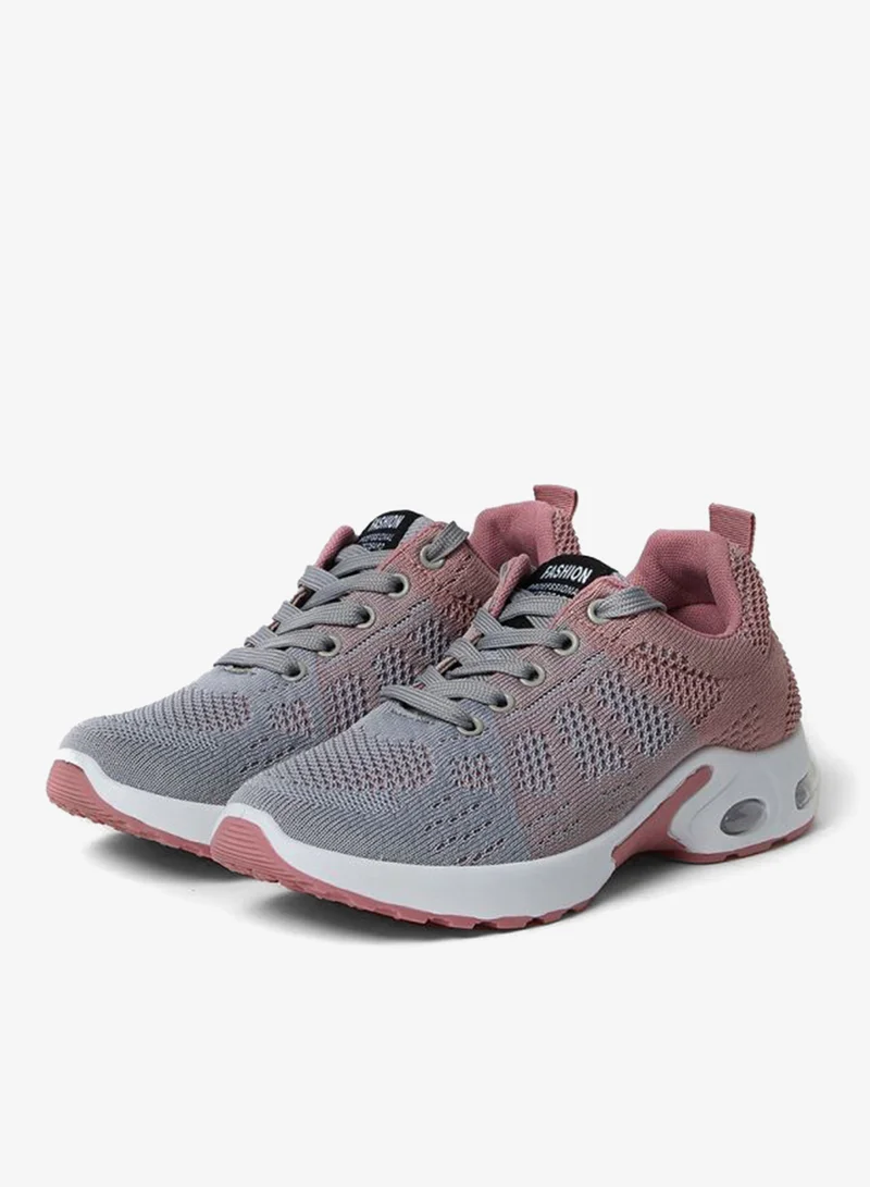 Styli Active  Textile Upper Sporty Sneakers for Women | Best Price UAE