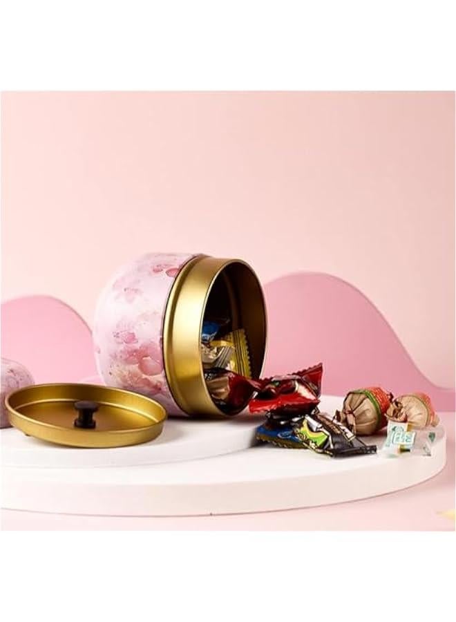 HOOKOR 6 Pcs Tea Storage Containers Tea Tins, Coffee Tins Food Storage Container for Tea Coffee Herb Candy Chocolate Sugar Spices Tea Coffee Sugar Candy Spices  Gift - Image 3