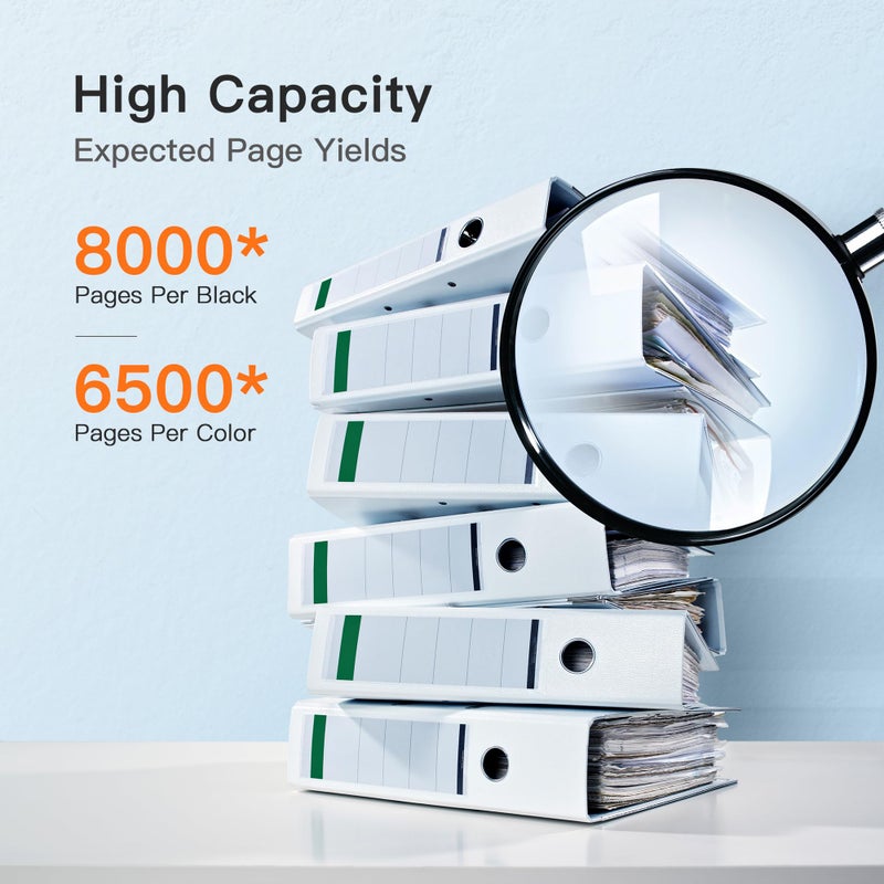 E-Z Ink Refill Ink Bottle Replacement Compatible for Epson 502 T502 522 T522 High Yield to use with ET-4760,ET-3760,ET-2760,ET-3710,ET-2750,ET-3700 Printer (Black, Cyan, Magenta, Yellow, 4 Pack) - Image 3