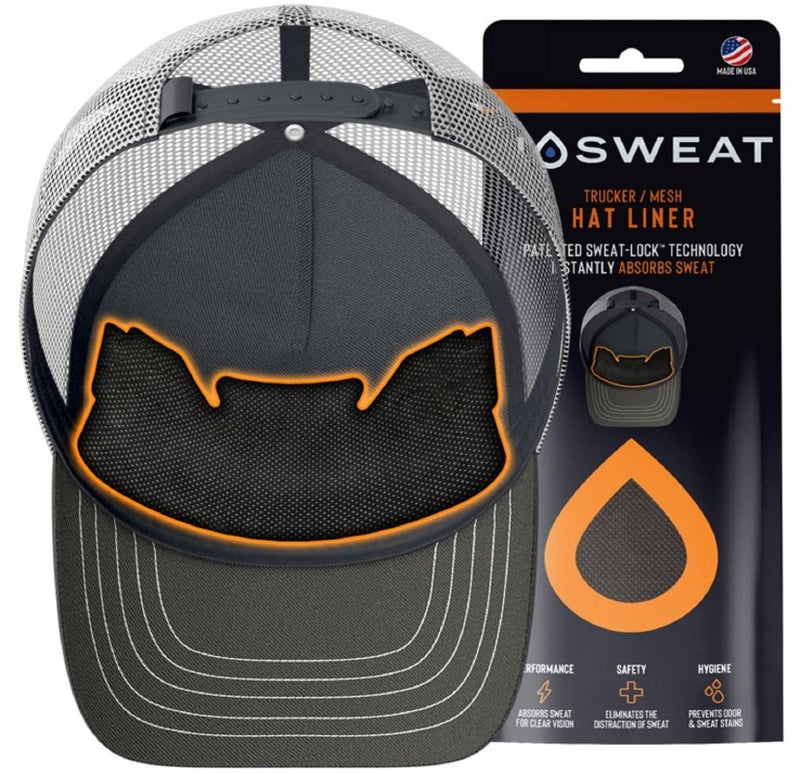 No Sweat Trucker Hat Sweat Liner & Mesh Hat Sweat Guard Bands | Patented by NoSweat (3) - Image 2