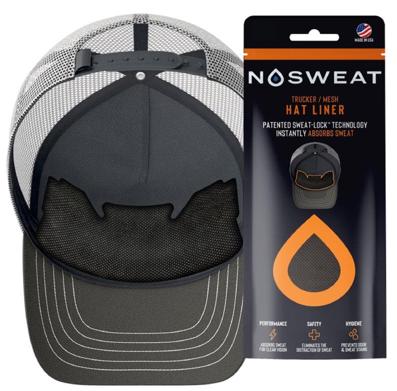No Sweat Trucker Hat Sweat Liner & Mesh Hat Sweat Guard Bands | Patented by NoSweat (3) - Image 4