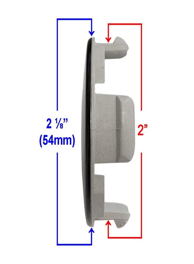 Ford Set of Four 2 1/8" Black and Chrome Center Wheel Cap Kit, for Current and Late Model Ford Passenger Cars - Does not fit Ford Truck or SUV Wheels - Image 4