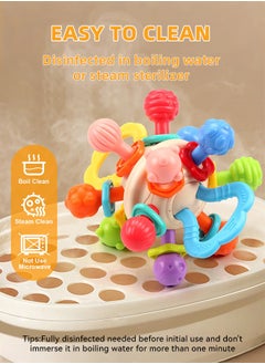 Baby's Silicone Teething Toys, Anti-choking Design, 100% Food Grade Silicone - pzsku/Z258198FAB7C1E33E628FZ/45/_/1731394127/ad482131-1142-49b2-9d73-8e7e6c45cc87