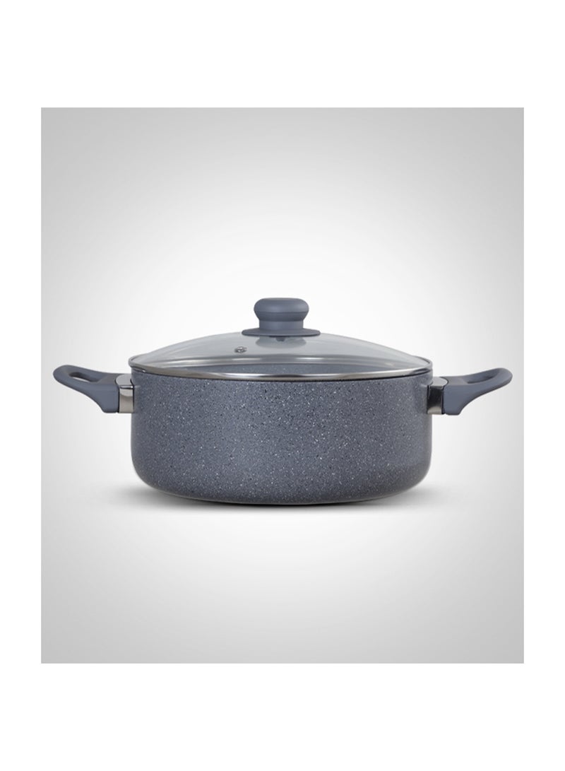 Bisbell Granite Coated Cooking Pot 28cm Non-Stick Durable Kitchen Pot - Image 3