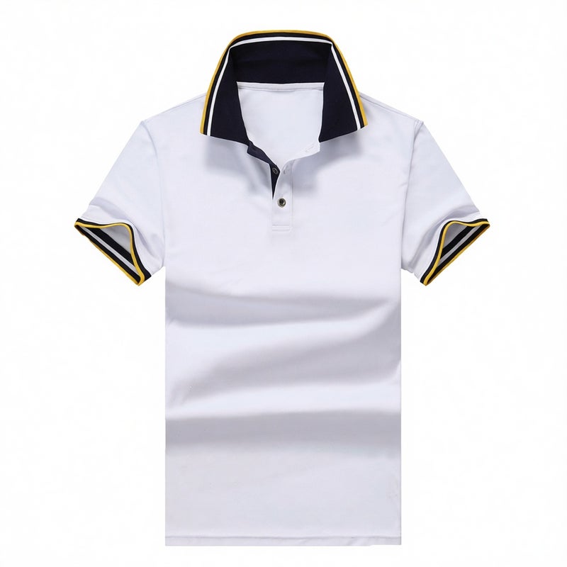 Men's Summer Short Sleeve Polo Shirt Casual T-Shirt