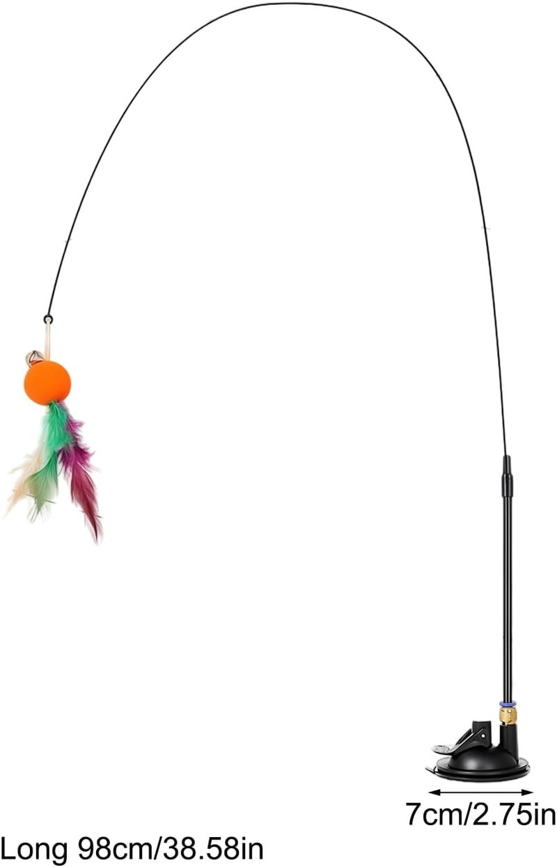 Genérico Cat Toy | for Cat Exercise with Pen | Interactive Cat Toy with for Daily Entertainment and Training at Home, Garden, Outdoor Park - Image 5