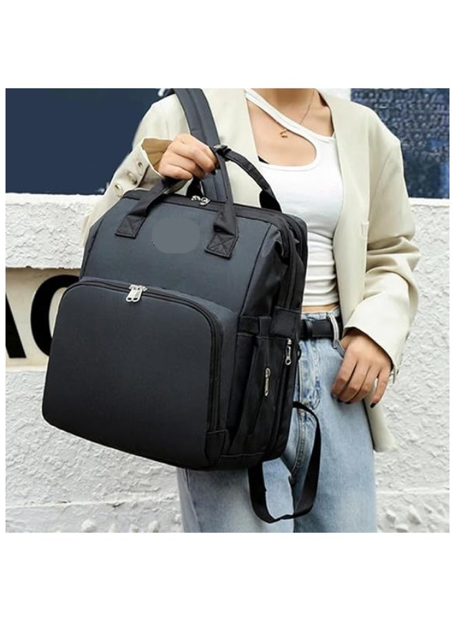 Diaper Bag Backpack  Large Waterproof Baby Diaper Bag, Insulated Bottle Pockets & Stroller Straps Travel Friendly Organizer for Moms & Dads Stylish & Durable Nappy Bag for Baby Essentials - Image 5