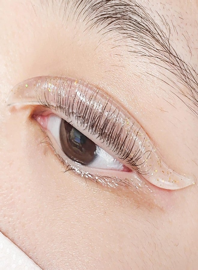 PERMANIA Lash Lift Pads, 5 Sizes Strong Hold Lash Lit Rods Can be Operated with Eyes Open for Eyelash Perm (Clear - Image 1