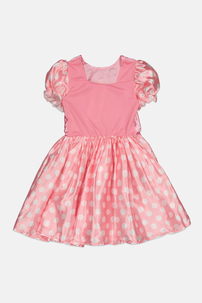 Disney Junior Kids Girl Polka Dots Minnie Mouse Costume 5-6 Years, Pink Combo - Image 3
