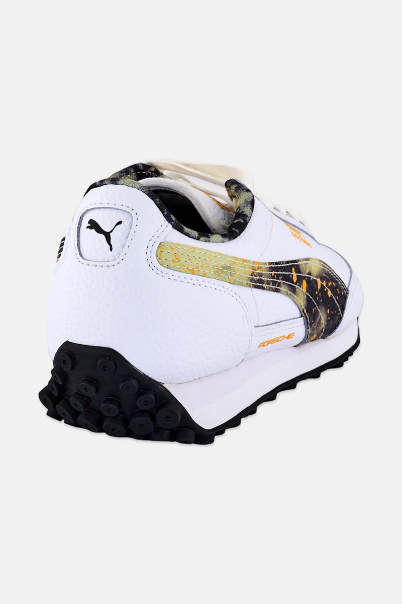 Puma x Porsche Turbo Men Easy Rider Lace Up Outdoor Shoes, White - Image 3