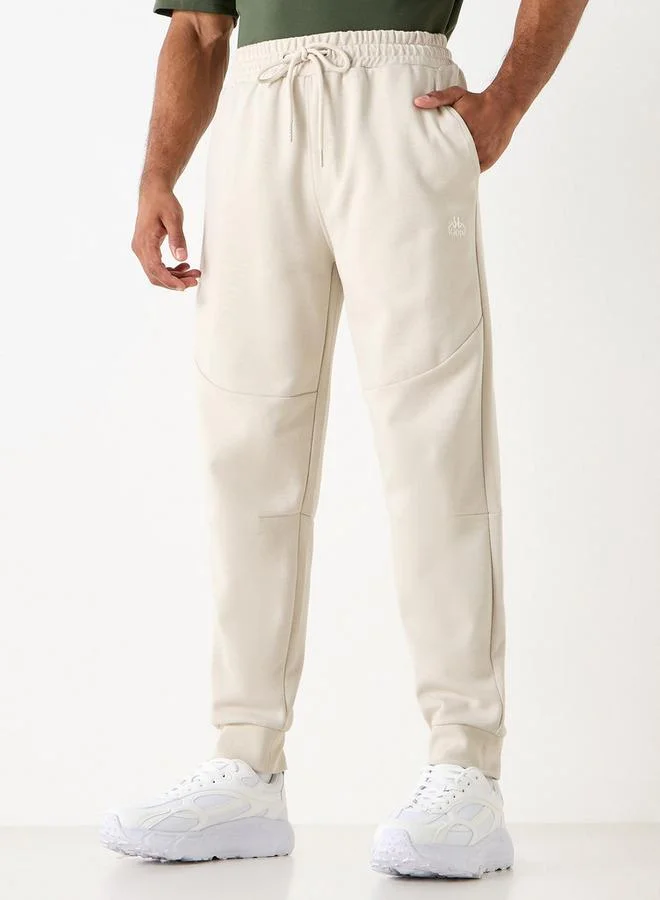 Kappa Kappa Panelled Joggers With Drawstring Closure And Pockets