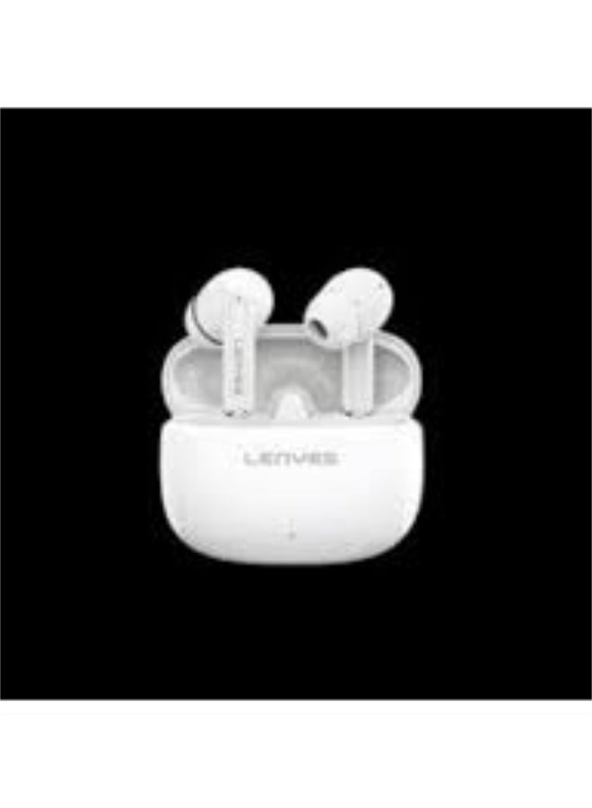 لينيس Wireless Earbuds Lenyes, With HNC, Type-C, Air 68 - White - Image 1
