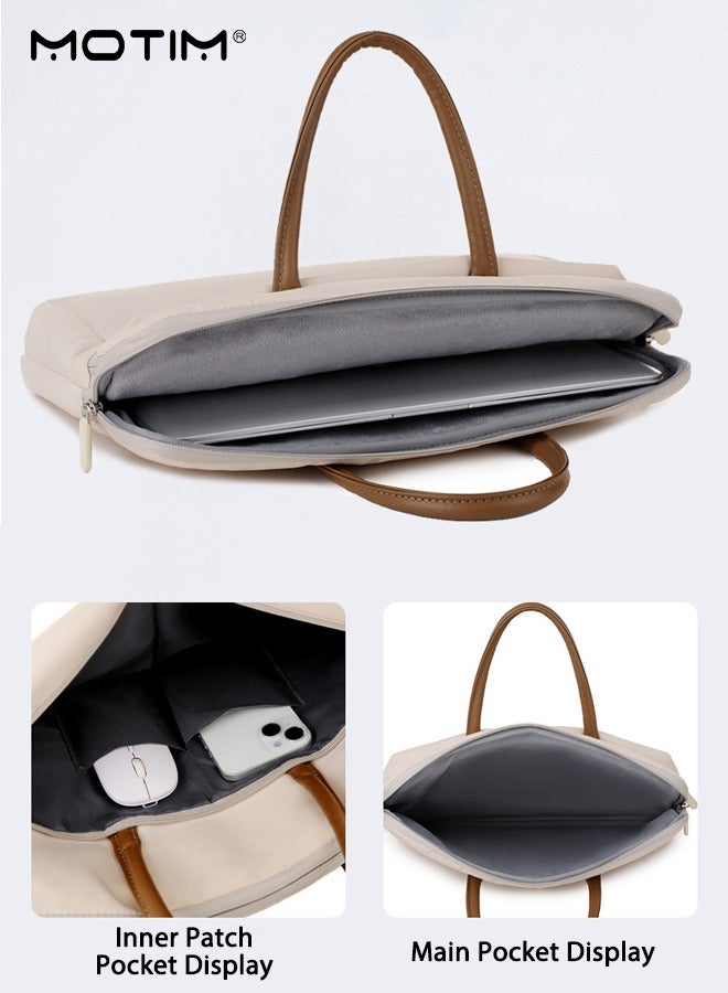 Motim 15-16 Inch Laptop Bag Lightweight Computer Bag for Men or Women, Laptop Briefcase Shoulder Bag for Travel/Business - Image 5