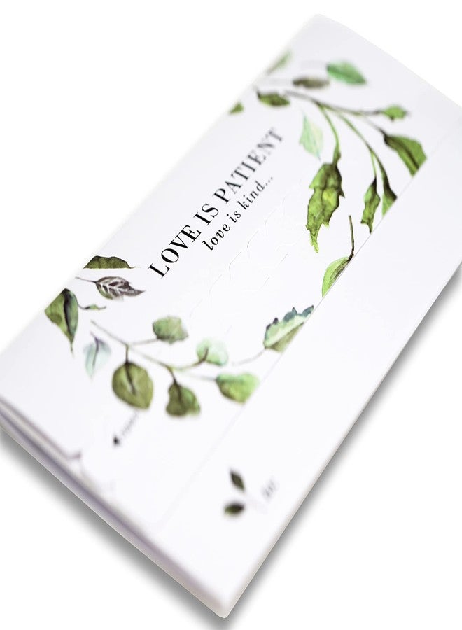 ZipGifts Wedding Card | Zip-Open Money Holder w/Clear Plastic Window for Cash, Check, & Gift Card (Love is Patient) - Image 3