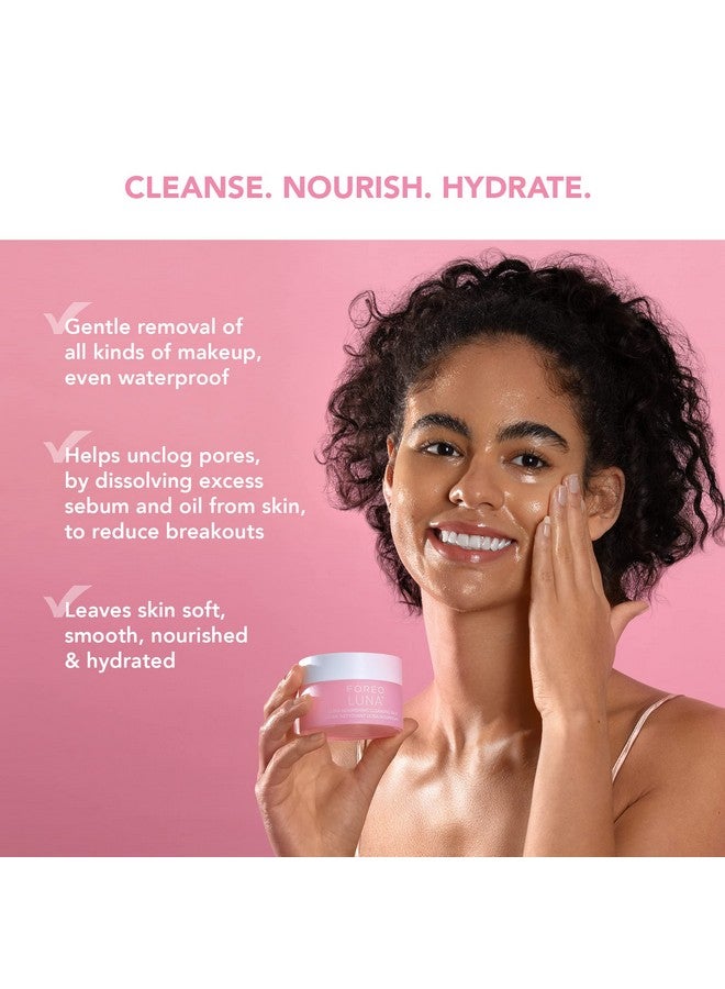 FOREO Luna Nourishing Cleansing Balm Gentle Waterproof Makeup Remover Waterless Oil Cleanser Eye Makeup Remover Vegan Cruelty & Fragrancefree, Ecofriendly 2.5 Fl. Oz - Image 3