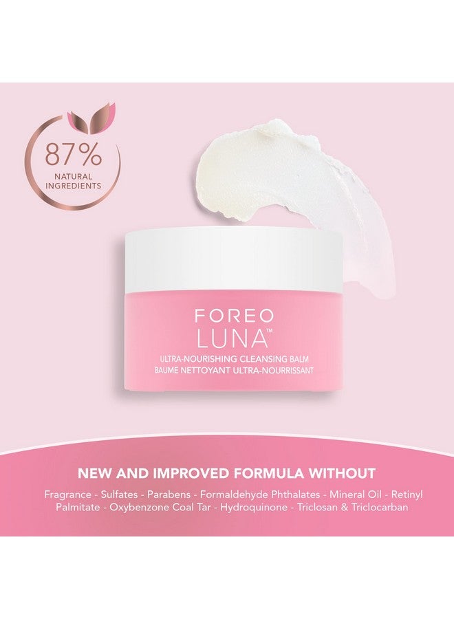FOREO Luna Nourishing Cleansing Balm Gentle Waterproof Makeup Remover Waterless Oil Cleanser Eye Makeup Remover Vegan Cruelty & Fragrancefree, Ecofriendly 2.5 Fl. Oz - Image 5