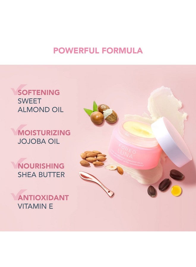 FOREO Luna Nourishing Cleansing Balm Gentle Waterproof Makeup Remover Waterless Oil Cleanser Eye Makeup Remover Vegan Cruelty & Fragrancefree, Ecofriendly 2.5 Fl. Oz - Image 4