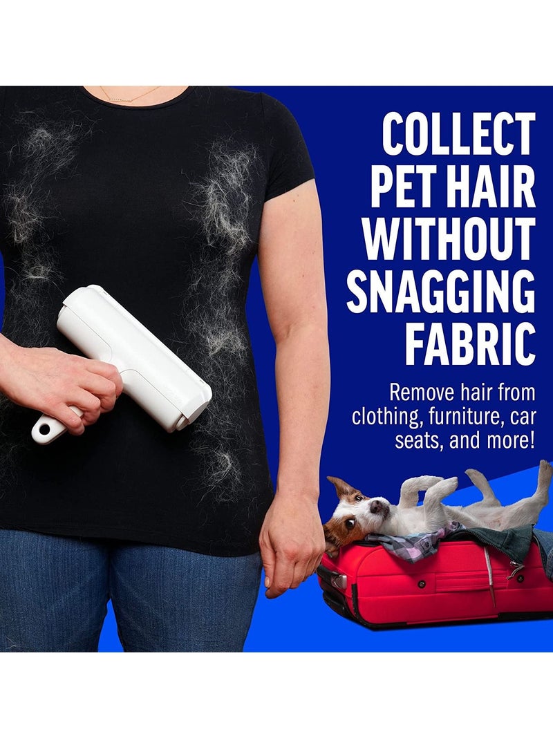 Generic Pet Hair Remover - Reusable Cat and Dog Hair Remover for Furniture Couch Carpet Car Seats or Bedding - Portable Multi-Surface Lint Roller and Fur Removal Tool - Image 4