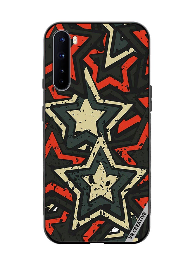 VR CREATIVE Protective Case Cover For OnePlus Nord Stars Design Multicolour - Image 1