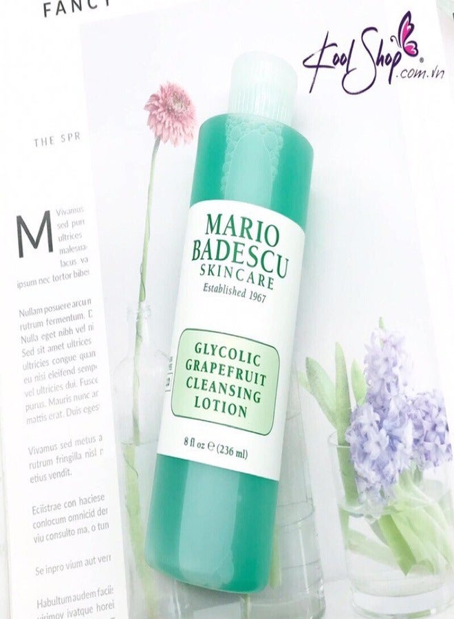 MARIO BADESCU Mario Badescu Glycolic Grapefruit Cleansing Lotion for Combination and Oily Skin | Exfoliating Toner that Deeply Cleans |Formulated with Glycolic Acid & Grapefruit Extract 236ml  - Image 3