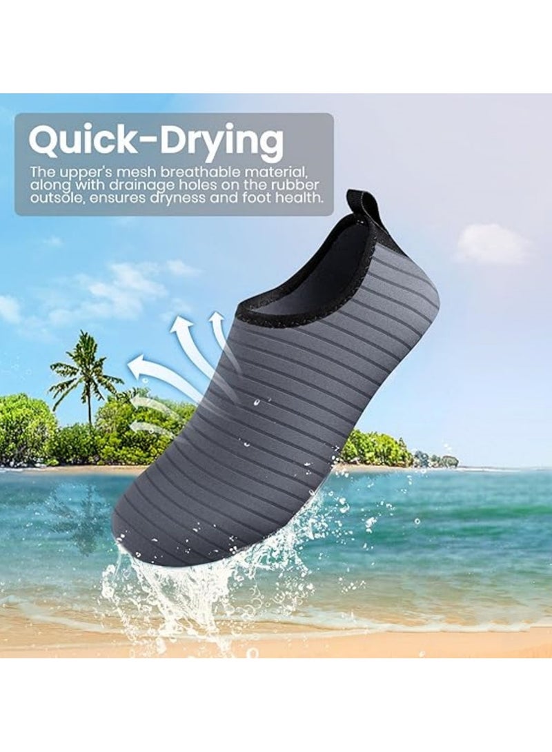 Generic Water Shoes for Women Men Quick-Dry Aqua Socks Swim Beach Barefoot Yoga Exercise Wear Sport Accessories Pool Camping Must Haves Adult Youth Size  - Image 2