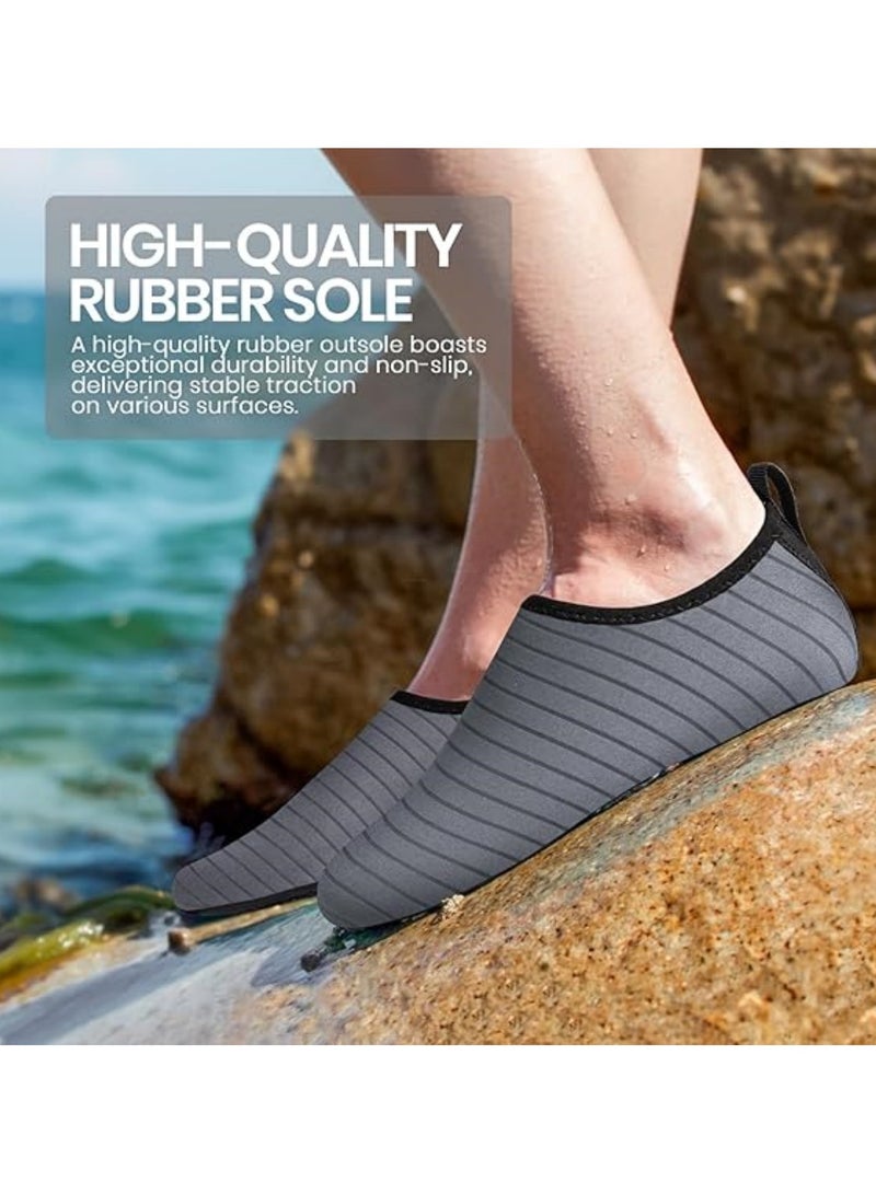 Generic Water Shoes for Women Men Quick-Dry Aqua Socks Swim Beach Barefoot Yoga Exercise Wear Sport Accessories Pool Camping Must Haves Adult Youth Size  - Image 3