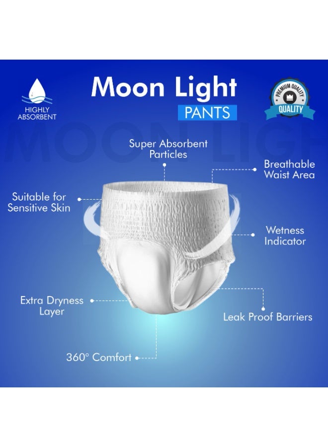 Moon light Premium Adult Pants, Large Size (Pack of 20 Pants) - Image 3