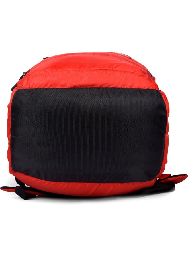 جرينلاندز حقيبة ظهر زيبستر من GNL – أحمر، 25 لتر، للمدرسة والسفر، مقاومة للماء، تصميم عملي بجيوب متعددة - Image 5