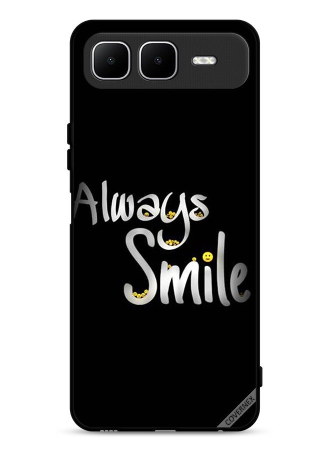 Covernex Infinix Smart 10 Plus Protective Case Cover Always Smile