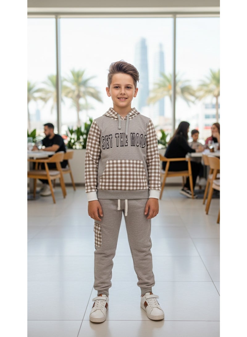 ATA "Gray and calm brown" set