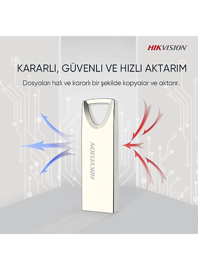 هيك فيجن ذاكرة قرص فلاش معدنية USB 2.0 بسعة 16 جيجابايت، وحدة تخزين USB عالية السرعة، سرعة نقل تصل إلى 100 ميجابايت/ثانية - Image 3