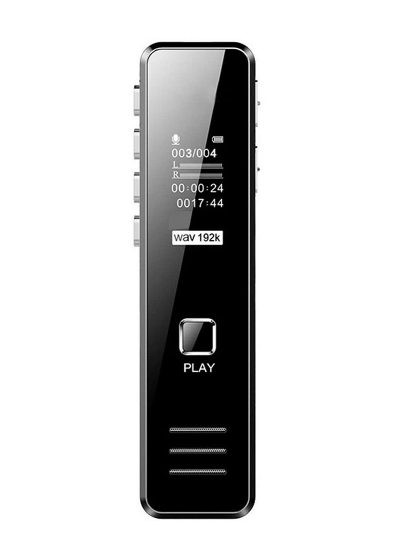 Digital Audio Recorder Speaker 8GB USB Rechargeable Digital Voice Recorder Play Sound MP3 Player Noise Reduction Remote Record  - Image 2