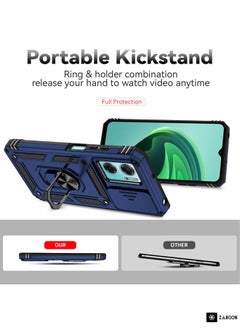 Zaboon Protective Case Cover For Xiaomi Redmi Note 11E Sliding Camshield Holder  - Image 5