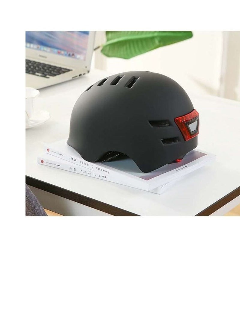 Generic - Helmet with front and back Chargeable Led Lamp Lights MTB Bike  Skates and Scooter  Helmet for Unisex - Image 1