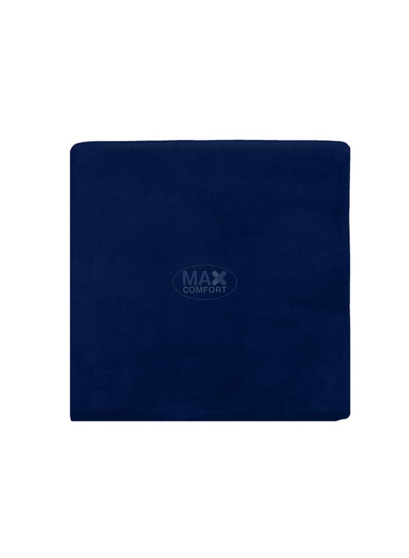 Max Comfort Medical memory foam square sheet, to relieve pressure while sitting, a comfortable seating cushion for offices and cars with balanced support and high stability for daily use, by Max Comfort, navy blue - Image 2