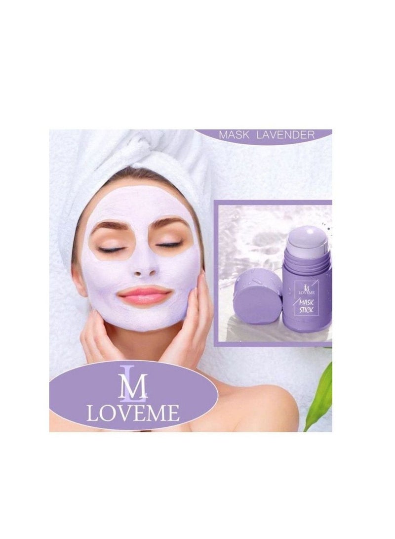 Face Mask With Lavender Extract to Moisturize the Skin