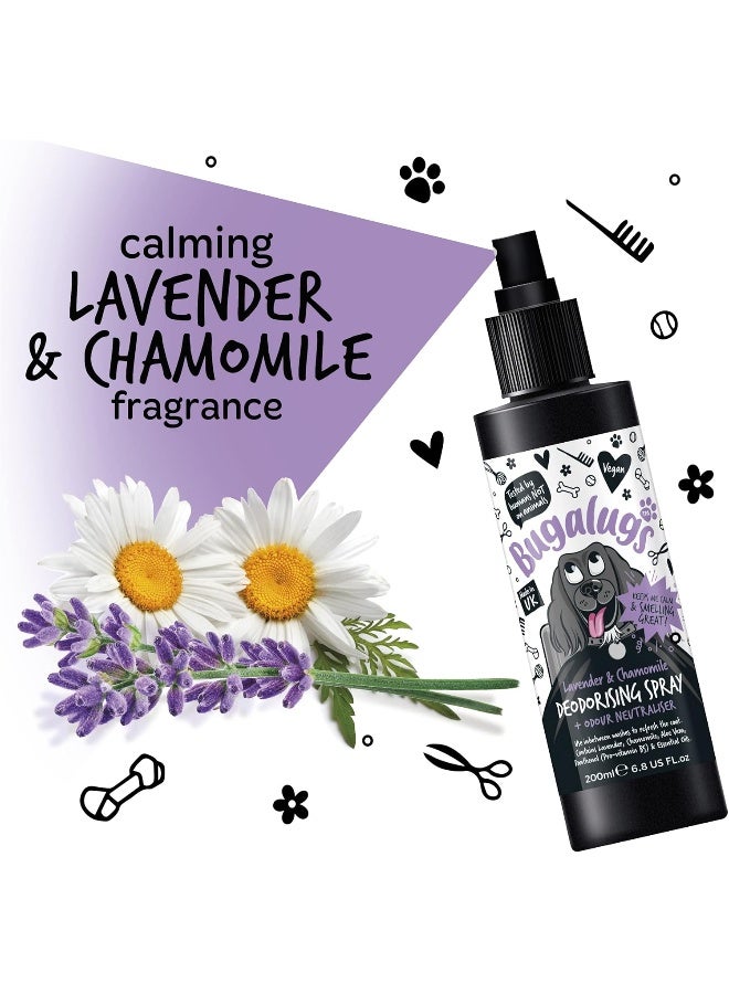 Bugalugs Lavender & Chamomile Deodorising Spray 200ml/6.8 Floz - Image 4
