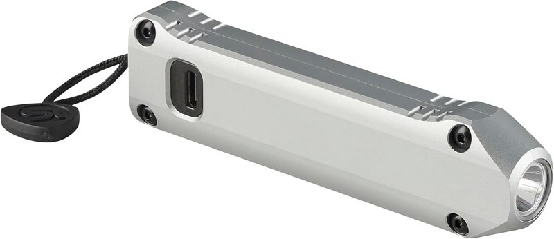 Streamlight 88819 Wedge XT 500-Lumen 1,900-Candela Flat Everyday Carry Flashlight, Includes USB-Cable and Pocket Lanyard, Silver - Image 2