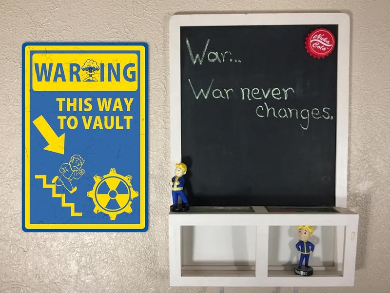 Flinelife Fallout Shelter Warning Sign - Image 2
