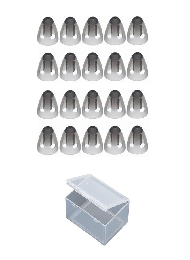 Open Hearing Aid Domes 20 pcs Open GN Resound Hearing Aid Accessories Supplies Ear Tips (M)
