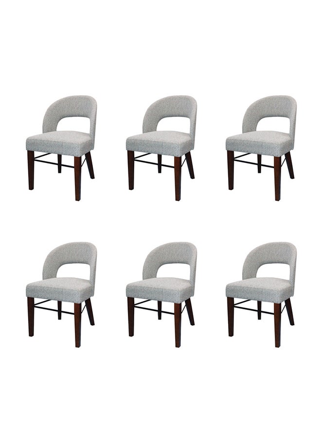 JILPHAR FURNITURE Jilphar Furniture Solid Wooden Dining Chair 1284 set of 6pcs 