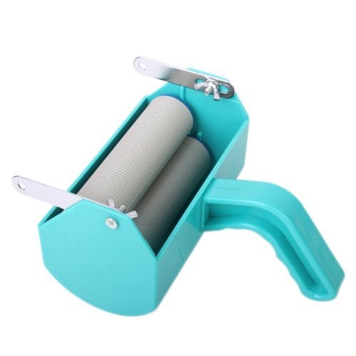 BUUEERR 5 Pattern Paint Roller Brush Sleeve Texture Stencil Wall Decor DIY Tools Decorative Texture Roller PaintingMachineOnly