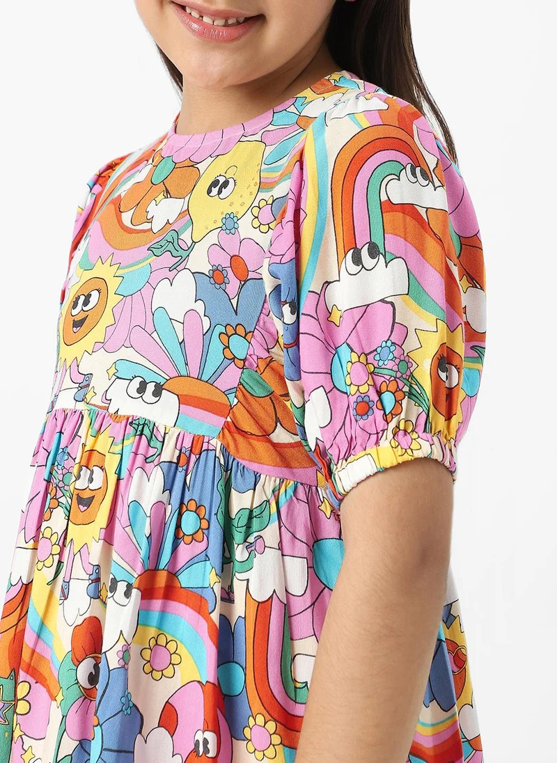 نوتيناتي Retro Print Dress