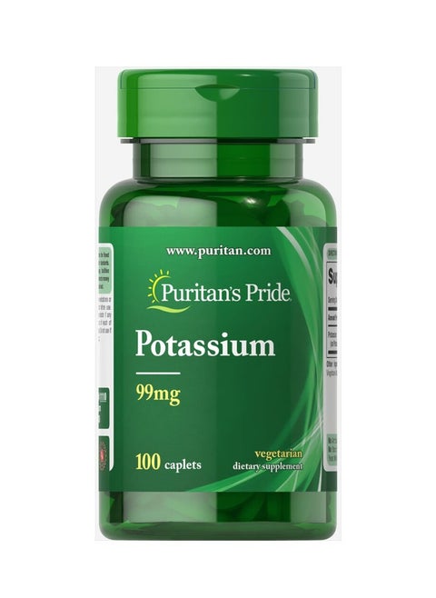 Potassium 99 mg  (100 caplets)