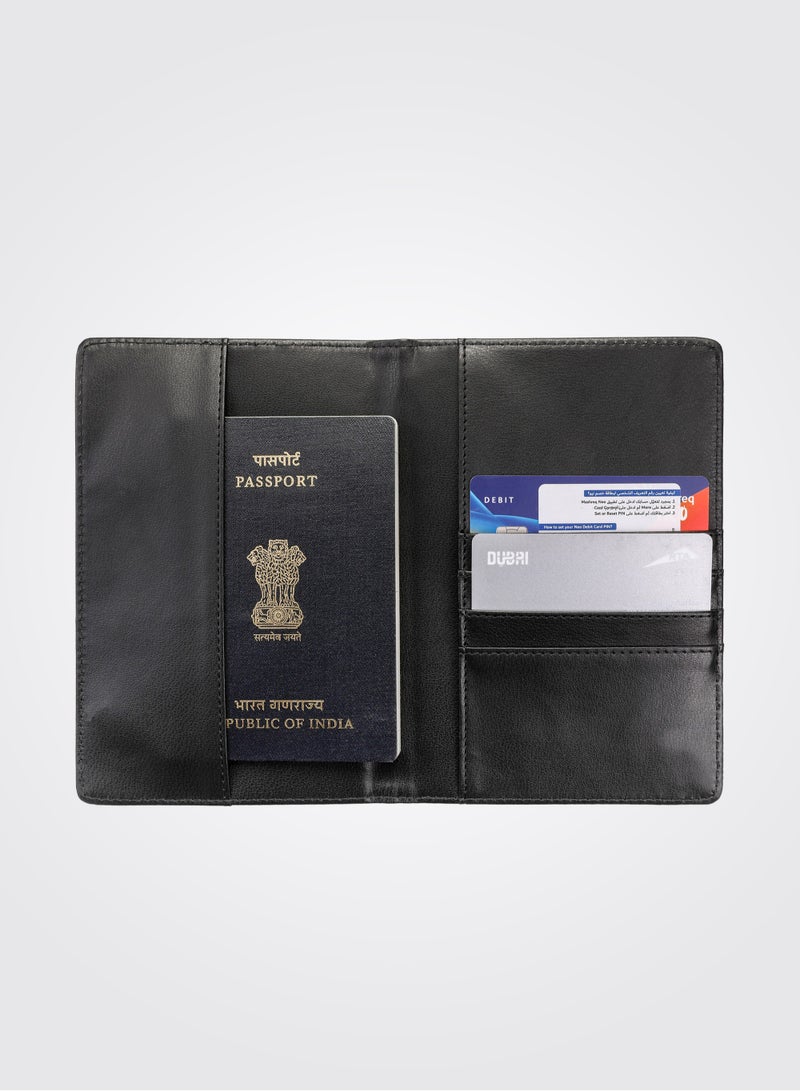 PARAJOHN RFID Blocking Slim & Lightweight Genuine Leather Passport Holder Cover Case & Travel Wallet for Men And Women - Image 5