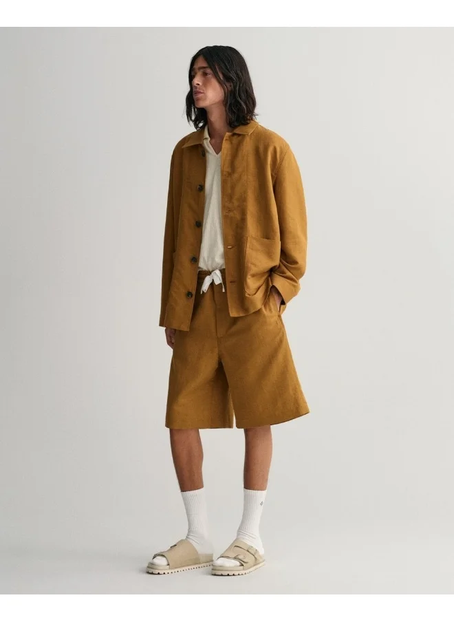 GANT Gant Cotton Linen Drawstring Shorts