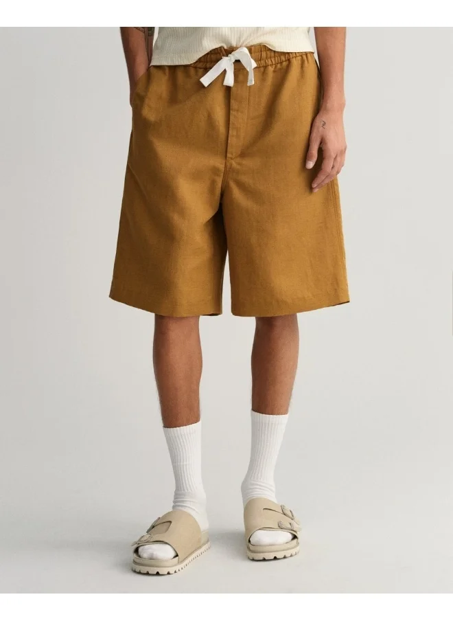 GANT Gant Cotton Linen Drawstring Shorts