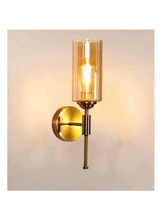 kinis Luster American Style Wall Sconces, Bedside Wall Lamp Wall Mount Light with Bell Head Metal Shade for Living Room Bedside Bedroom Indoor Doorway, Gold (Pack of 2, Without Bulb) - Image 4